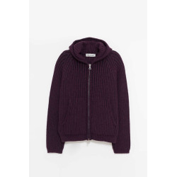 OUR LEGACY NIGHT VIOLET LEVEL HOOD JACKET